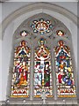 St Peter, Woodmansterne: stained glass window (ix)