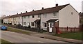 Long row of houses, North Road, Croesyceiliog, Cwmbran