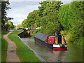 Narrowboat Fulbourne about to enter Glascote Bottom Lock