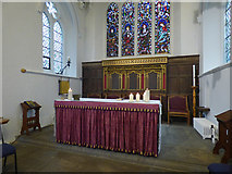 SE6051 : St Helen Stonegate - sanctuary by Stephen Craven