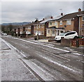 Rooftop solar panels, Bryn Garw, Croesyceiliog, Cwmbran