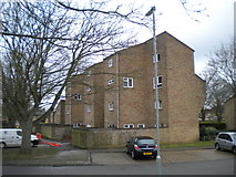 TL4560 : Low rise flats off Arbury Road, King's Hedges by Richard Vince