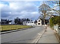 Looking northwards up Keith Hall Road