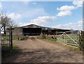 Livestock barns at Millwell Farm