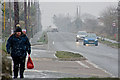 An approaching Atlantic Storm meets a polar vortex in North Devon