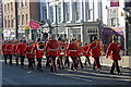 SJ4066 : Mercian Regiment Freedom Parade, Chester by Jeff Buck