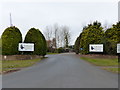 Burghill Valley golf club entrance