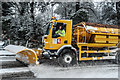 Snow plough on Dark Hill