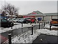 Tesco car park in early March 2018