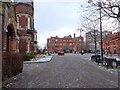 Outside St Helens Town Hall