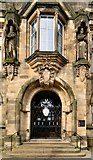 NS7993 : Stirling Municipal Buildings: Entrance detail by Gerald England