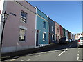 Colourful terrace, Woolcot Street