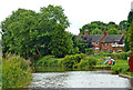 Trent and Mersey Canal near Rugeley in Staffordshire