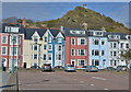 Aberdyfi seafront houses