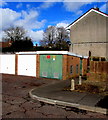 Raglan Court electricity substation, Croesyceiliog, Cwmbran