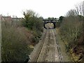 Railway line, Weston-on-Trent