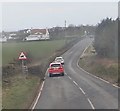 J3316 : The A2 approaching the Pat's Road junction outside Ballymartin by Eric Jones