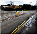 Woodland Road pedestrian refuge, Croesyceiliog, Cwmbran