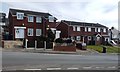 Houses on the east side of Highstone Lane