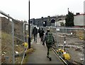 Footpath in post-industrial Holbeck