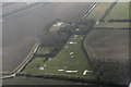 Castle Carlton medieval new town (1): remains of tofts and crofts (aerial 2018)