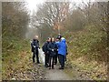 On the old tramway trackbed to Middleton