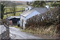 House beside a road to Pont Rhyd-y-berry