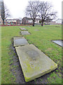 Grave slabs in St Matthew