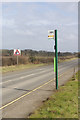 SK5146 : Bus stop - Long Lane, Watnall by Stephen McKay
