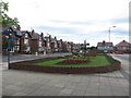 TA1180 : Flower beds, Filey bus station by Graham Robson