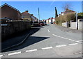 West along The Crescent, Burry Port