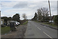 The Milton Road  out of Impington