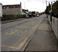 X74 bus stops, Main Road, Portskewett