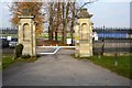 Gate piers, Sandown Park