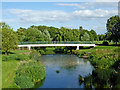 SK2602 : The River Anker in Polesworth, Warwickshire by Roger  Kidd