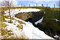 SD8085 : Culvert for stream under B6255 at East Pasture by Roger Templeman