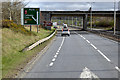 NH6944 : Bridge (Culloden Road) over the Southbound A9 by David Dixon