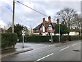 Junction of Albert Road and Barlaston Old Road, Trentham