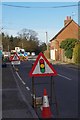 "Roadworks" on the B1025