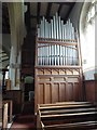 ST9157 : St Leonard, Keevil: organ by Basher Eyre