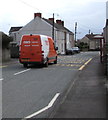 TNT Express van, Stepney Road, Burry Port