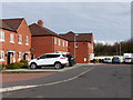 Bowling Close, Brogborough, looking north