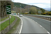 NH6448 : A9 approaching North Kessock Junction by David Dixon