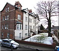 Snowy Severn Terrace, Newport