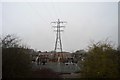 Pylon and transformer station