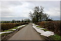 Road near Adstone Lodge