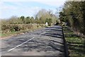 Country road entering Loxley