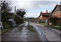 Cattle grid on Park Road