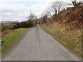 View north-northwest along Upper Fathom Road