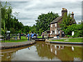 Atherstone Top Lock and cottage, Warwickshire